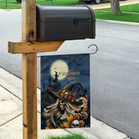 Happy Walpurgis Night Garden Flag Skull Witch Spooky Style