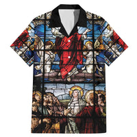 Happy Ascension Day Family Matching Mermaid Dress and Hawaiian Shirt Ascension Of Jesus Christ Stained Glass Windows
