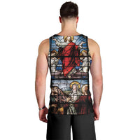 Happy Ascension Day Men Tank Top Ascension Of Jesus Christ Stained Glass Windows