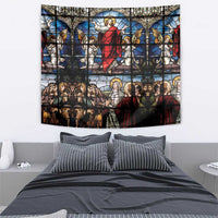 Happy Ascension Day Tapestry Ascension Of Jesus Christ Stained Glass Windows