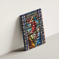 Happy Ascension Day Canvas Wall Art Faith and Religion Stained Glass Windows