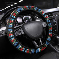 Happy Ascension Day Steering Wheel Cover Faith and Religion Stained Glass Windows