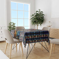 Happy Ascension Day Tablecloth Faith and Religion Stained Glass Windows