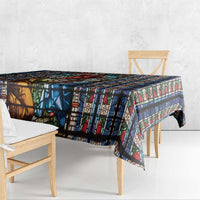 Happy Ascension Day Tablecloth Faith and Religion Stained Glass Windows