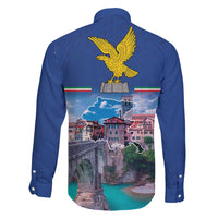 Friuli-Venezia Giulia Italy Family Matching Long Sleeve Bodycon Dress and Hawaiian Shirt Cividale del Friuli