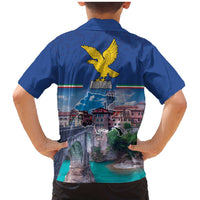 Friuli-Venezia Giulia Italy Family Matching Mermaid Dress and Hawaiian Shirt Cividale del Friuli