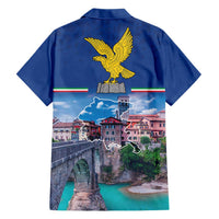 Friuli-Venezia Giulia Italy Family Matching Short Sleeve Bodycon Dress and Hawaiian Shirt Cividale del Friuli