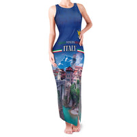 Friuli-Venezia Giulia Italy Family Matching Tank Maxi Dress and Hawaiian Shirt Cividale del Friuli