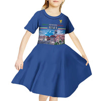 Friuli-Venezia Giulia Italy Kid Short Sleeve Dress Cividale del Friuli