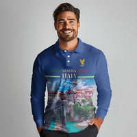 Friuli-Venezia Giulia Italy Long Sleeve Polo Shirt Cividale del Friuli