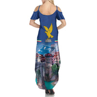 Friuli-Venezia Giulia Italy Summer Maxi Dress Cividale del Friuli