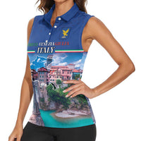 Friuli-Venezia Giulia Italy Women Sleeveless Polo Shirt Cividale del Friuli