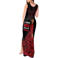 MMIW Native American Red Hand Tank Maxi Dress I Wear Red For My Sisters