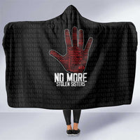 MMIW Awareness Day Hooded Blanket No More Stolen Sisters