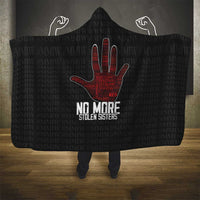 MMIW Awareness Day Hooded Blanket No More Stolen Sisters