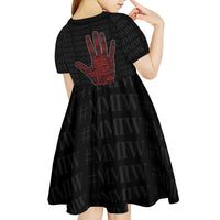 MMIW Awareness Day Kid Short Sleeve Dress No More Stolen Sisters