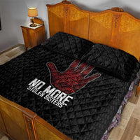MMIW Awareness Day Quilt Bed Set No More Stolen Sisters
