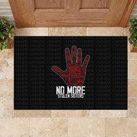 MMIW Awareness Day Rubber Doormat No More Stolen Sisters