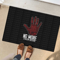 MMIW Awareness Day Rubber Doormat No More Stolen Sisters