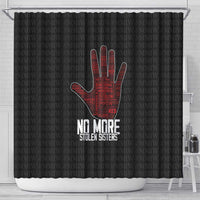 MMIW Awareness Day Shower Curtain No More Stolen Sisters