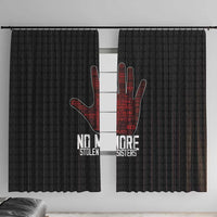 MMIW Awareness Day Window Curtain No More Stolen Sisters