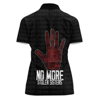 MMIW Awareness Day Women Polo Shirt No More Stolen Sisters