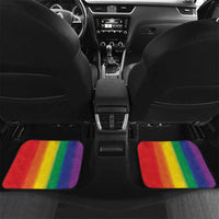 LGBTQ Pride Month Gay Car Mats Eiffel Tower Paris Rainbow Flag