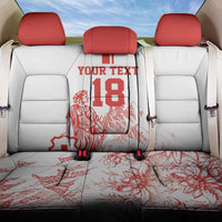 Custom Switzerland Football Back Car Seat Cover Confoederatio Helvetica