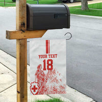 Custom Switzerland Football Garden Flag Confoederatio Helvetica