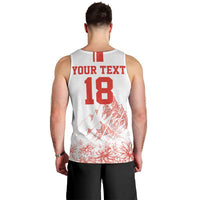 Custom Switzerland Football Men Tank Top Confoederatio Helvetica