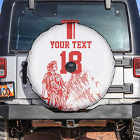 Custom Switzerland Football Spare Tire Cover Confoederatio Helvetica