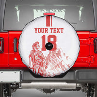 Custom Switzerland Football Spare Tire Cover Confoederatio Helvetica