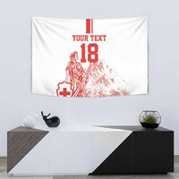 Custom Switzerland Football Tapestry Confoederatio Helvetica