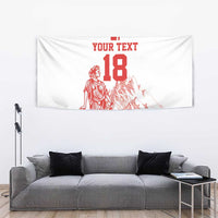 Custom Switzerland Football Tapestry Confoederatio Helvetica