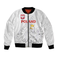 Custom Poland Football Bomber Jacket Bialo-Czerwoni Go Champion
