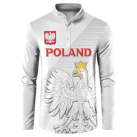 Custom Poland Football Button Sweatshirt Bialo-Czerwoni Go Champion