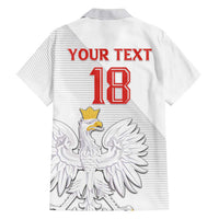 Custom Poland Football Family Matching Tank Maxi Dress and Hawaiian Shirt Bialo-Czerwoni Go Champion