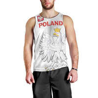 Custom Poland Football Men Tank Top Bialo-Czerwoni Go Champion