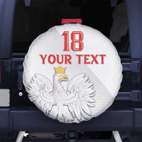 Custom Poland Football Spare Tire Cover Bialo-Czerwoni Go Champion