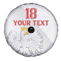 Custom Poland Football Spare Tire Cover Bialo-Czerwoni Go Champion