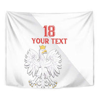 Custom Poland Football Tapestry Bialo-Czerwoni Go Champion