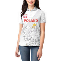 Custom Poland Football Women Polo Shirt Bialo-Czerwoni Go Champion