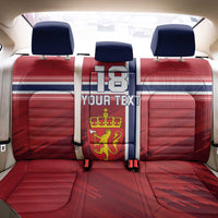 Custom Norway Football Back Car Seat Cover Norges Herrelandslag i Fotball