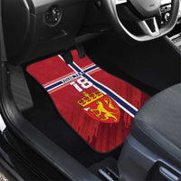 Custom Norway Football Car Mats Norges Herrelandslag i Fotball