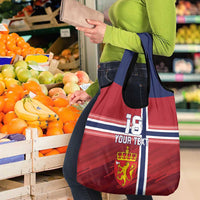 Custom Norway Football Grocery Bag Norges Herrelandslag i Fotball
