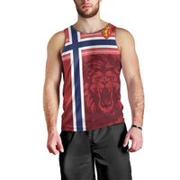 Custom Norway Football Men Tank Top Norges Herrelandslag i Fotball