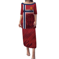 Custom Norway Football Puletasi Norges Herrelandslag i Fotball