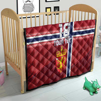 Custom Norway Football Quilt Norges Herrelandslag i Fotball