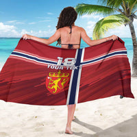 Custom Norway Football Sarong Norges Herrelandslag i Fotball