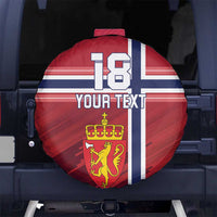 Custom Norway Football Spare Tire Cover Norges Herrelandslag i Fotball